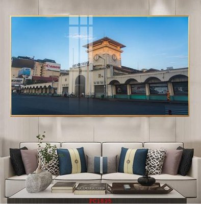 File in trần File tranh phong cảnh thiên nhiên PC1825 (bản gốc) bầu trời