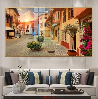 Download file ảnh gốc File tranh phong cảnh thiên nhiên PC1842 để in ấn