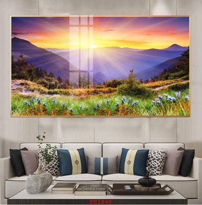 File ảnh File tranh phong cảnh thiên nhiên PC1848 (gốc) in PP, decal