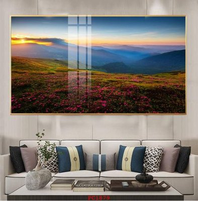 File gốc File tranh phong cảnh thiên nhiên PC1879 (in mica) trang trí