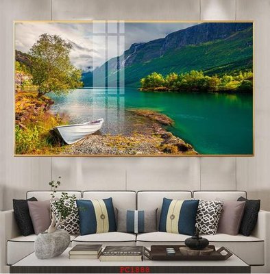 File gốc File tranh phong cảnh thiên nhiên PC1888 (in tráng gương) ốp tường