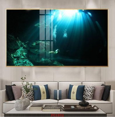 File in trần File tranh phong cảnh thiên nhiên PC1902 (file gốc) xuyên sáng