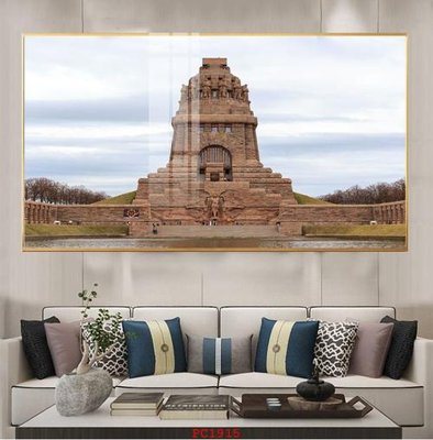 File in trần File tranh phong cảnh thiên nhiên PC1915 (bản gốc) bầu trời