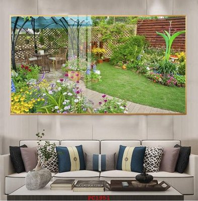 File gốc File tranh phong cảnh thiên nhiên PC1951 (phong cách) cổ điển