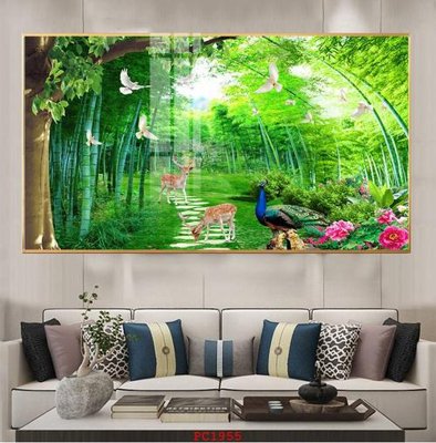 File gốc File tranh phong cảnh thiên nhiên PC1955 (trang trí) phòng làm việc