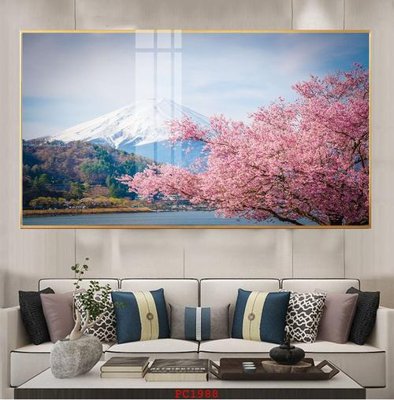 File gốc File tranh phong cảnh thiên nhiên PC1988 (trang trí) phòng trẻ em