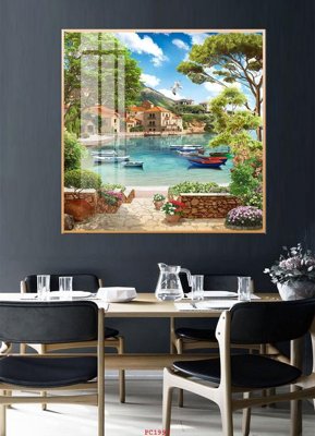 File gốc File tranh phong cảnh thiên nhiên PC1991 (in ấn) không giới hạn