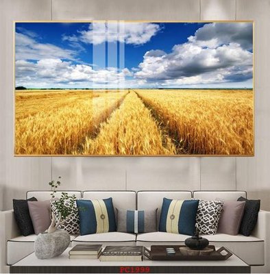 File gốc File tranh phong cảnh thiên nhiên PC1999 (in ấn) màu sắc trung thực