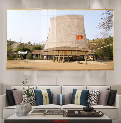 File gốc File tranh phong cảnh thiên nhiên PC2033 (in mica) trang trí