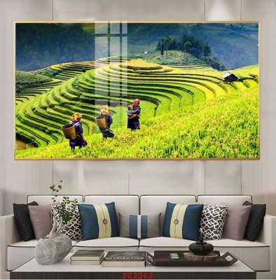 Download file gốc File tranh phong cảnh thiên nhiên PC2062 (in lụa) cao cấp