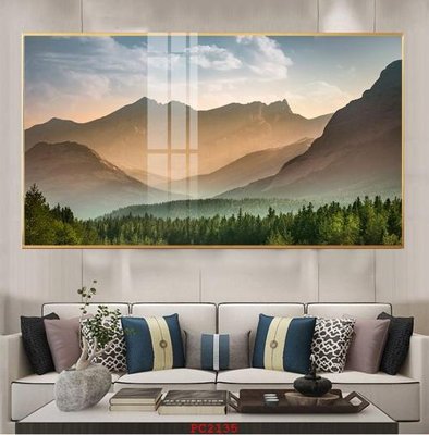 File PSD File tranh phong cảnh thiên nhiên PC2135 (bản gốc) dễ dàng edit