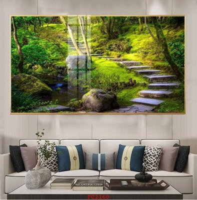 File PSD File tranh phong cảnh thiên nhiên PC2160 (bản gốc) dễ dàng edit