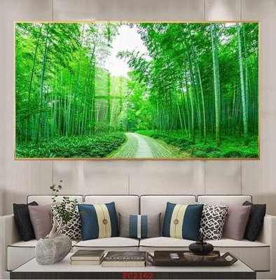 File gốc File tranh phong cảnh thiên nhiên PC2162 (thiết kế) cho in ấn