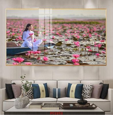 File tranh File tranh phong cảnh thiên nhiên PC2252 (bản gốc) in lụa 5D