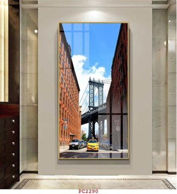 File tranh File tranh phong cảnh thiên nhiên PC2290 (gốc) chủ đề thành phố