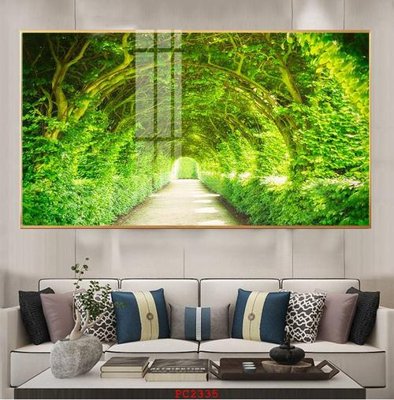 File in trần File tranh phong cảnh thiên nhiên PC2335 (bản gốc 3D) sống động