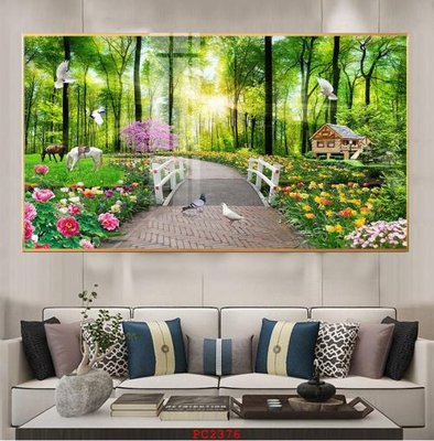 Tải file gốc File tranh phong cảnh thiên nhiên PC2376 (để in lụa)