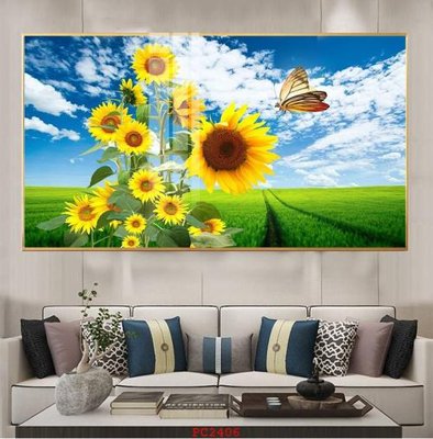 Chi tiết file gốc File tranh phong cảnh thiên nhiên PC2406 (cho in tráng gương)