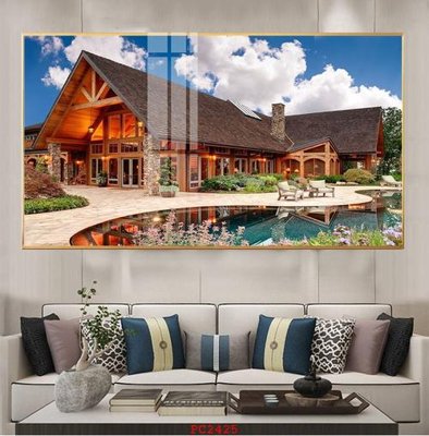 File gốc File tranh phong cảnh thiên nhiên PC2425 (bản quyền) cho in ấn