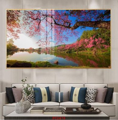 File in trần File tranh phong cảnh thiên nhiên PC2476 (file gốc) xuyên sáng