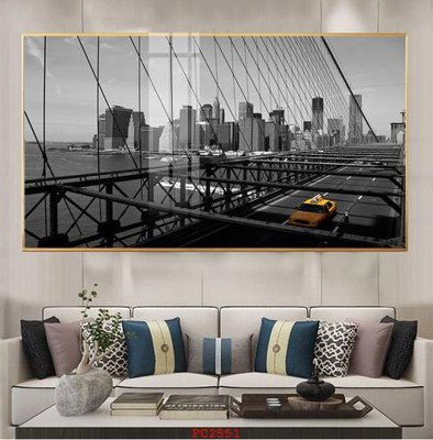 File gốc File tranh phong cảnh thiên nhiên PC2551 (in lụa) hoa văn cổ điển