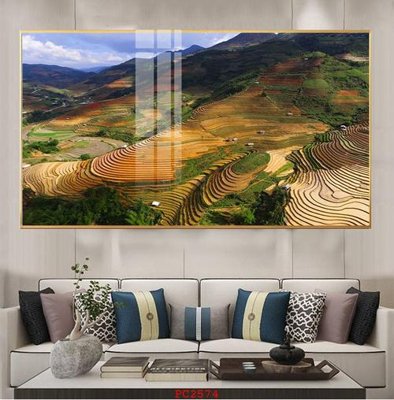 File in lụa File tranh phong cảnh thiên nhiên PC2574 (tân cổ điển) File tranh phong cảnh thiên nhiên PC2574