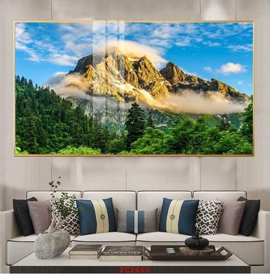 File tranh File tranh phong cảnh thiên nhiên PC2663 (bản gốc) treo phòng ăn