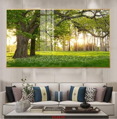 Tải file File tranh phong cảnh thiên nhiên PC2688 (gốc) chủ đề hoa sen