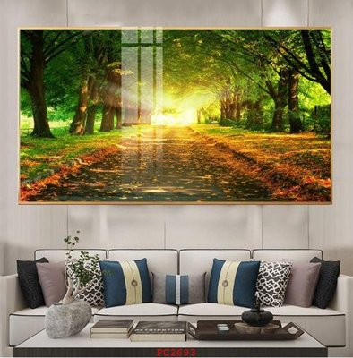 File gốc File tranh phong cảnh thiên nhiên PC2693 (cho in 3D) độc đáo