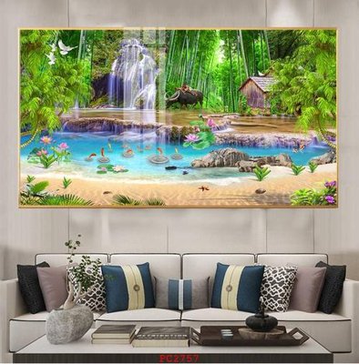 File tranh File tranh phong cảnh thiên nhiên PC2757 (gốc) chủ đề động vật