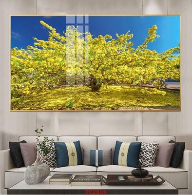 File gốc File tranh phong cảnh thiên nhiên PC2808 (in mica) cắt laser