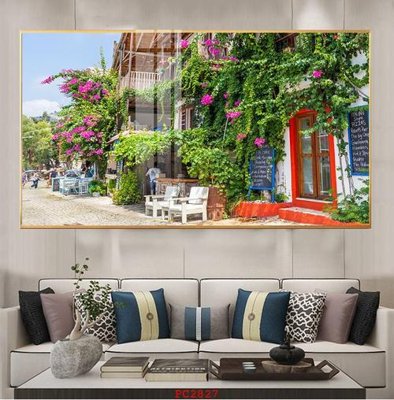 Tải file File tranh phong cảnh thiên nhiên PC2827 (ảnh gốc) in tráng gương