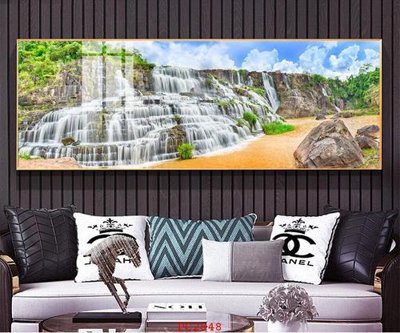 File gốc File tranh phong cảnh thiên nhiên PC2848 (cho in UV) siêu nét