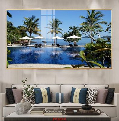 File PSD File tranh phong cảnh thiên nhiên PC2880 (bản gốc) dễ dàng edit