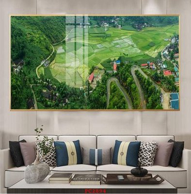 Tải file gốc File tranh phong cảnh thiên nhiên PC2894 (in khổ lớn) không vỡ