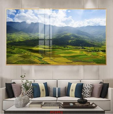 File gốc File tranh phong cảnh thiên nhiên PC2952 (trang trí) phòng làm việc