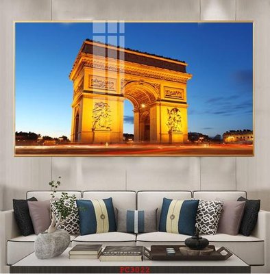 Download file gốc File tranh phong cảnh thiên nhiên PC3022 (in mica) 3D