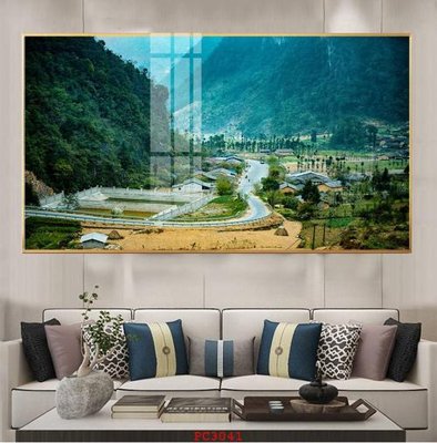 Tải file File tranh phong cảnh thiên nhiên PC3041 (gốc) làm file thiết kế