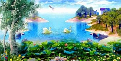 File tranh gốc File gốc phong cảnh PC305 (bản quyền) file PSD