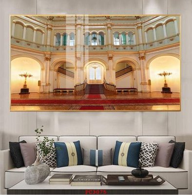 Tải file File tranh phong cảnh thiên nhiên PC3075 (PSD) cho in tranh kính