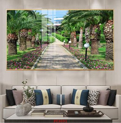 File gốc in mica File tranh phong cảnh thiên nhiên PC3091 chất lượng