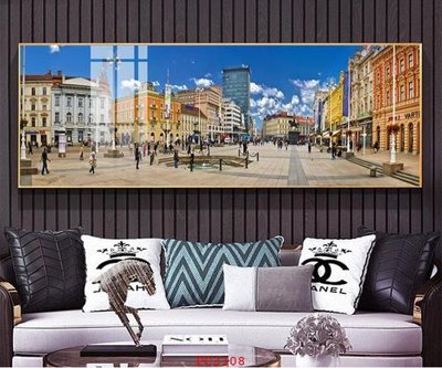 File gốc File tranh phong cảnh thiên nhiên PC3108 (in mica) trang trí