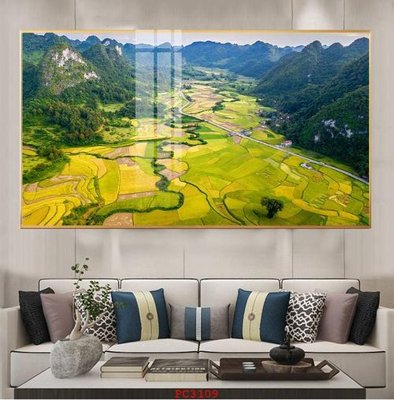 File gốc File tranh phong cảnh thiên nhiên PC3109 (phiên bản chuẩn) để in ấn