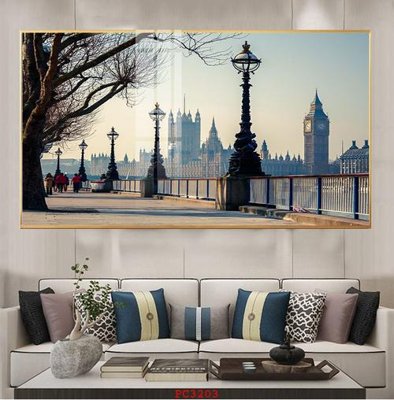 File gốc in mica File tranh phong cảnh thiên nhiên PC3203 chất lượng