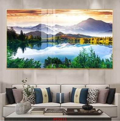 File gốc File tranh phong cảnh thiên nhiên PC3211 (in mica) làm quà tặng