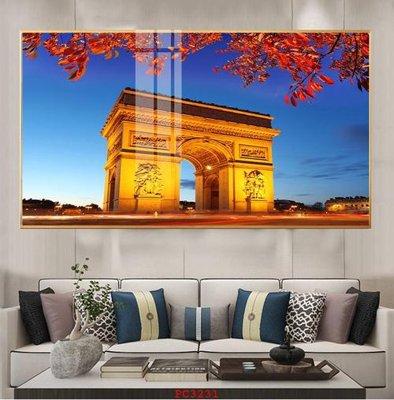 File PSD File tranh phong cảnh thiên nhiên PC3231 (bản gốc) đã tách nền