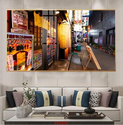 File gốc File tranh phong cảnh thiên nhiên PC3259 (in mica) cắt laser