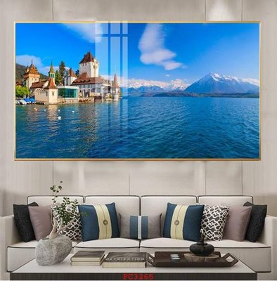 File PSD File tranh phong cảnh thiên nhiên PC3265 (bản gốc) dễ dàng edit