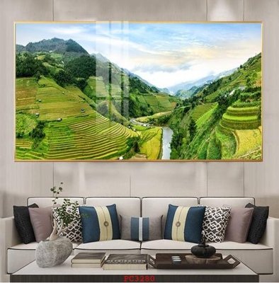 File gốc File tranh phong cảnh thiên nhiên PC3280 (PNG) trong suốt (transparent)