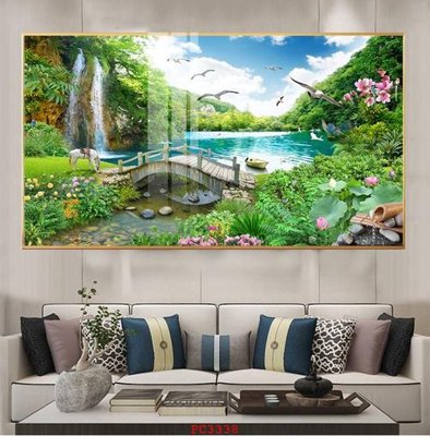 File ảnh File tranh phong cảnh thiên nhiên PC3338 (gốc) in backdrop sự kiện